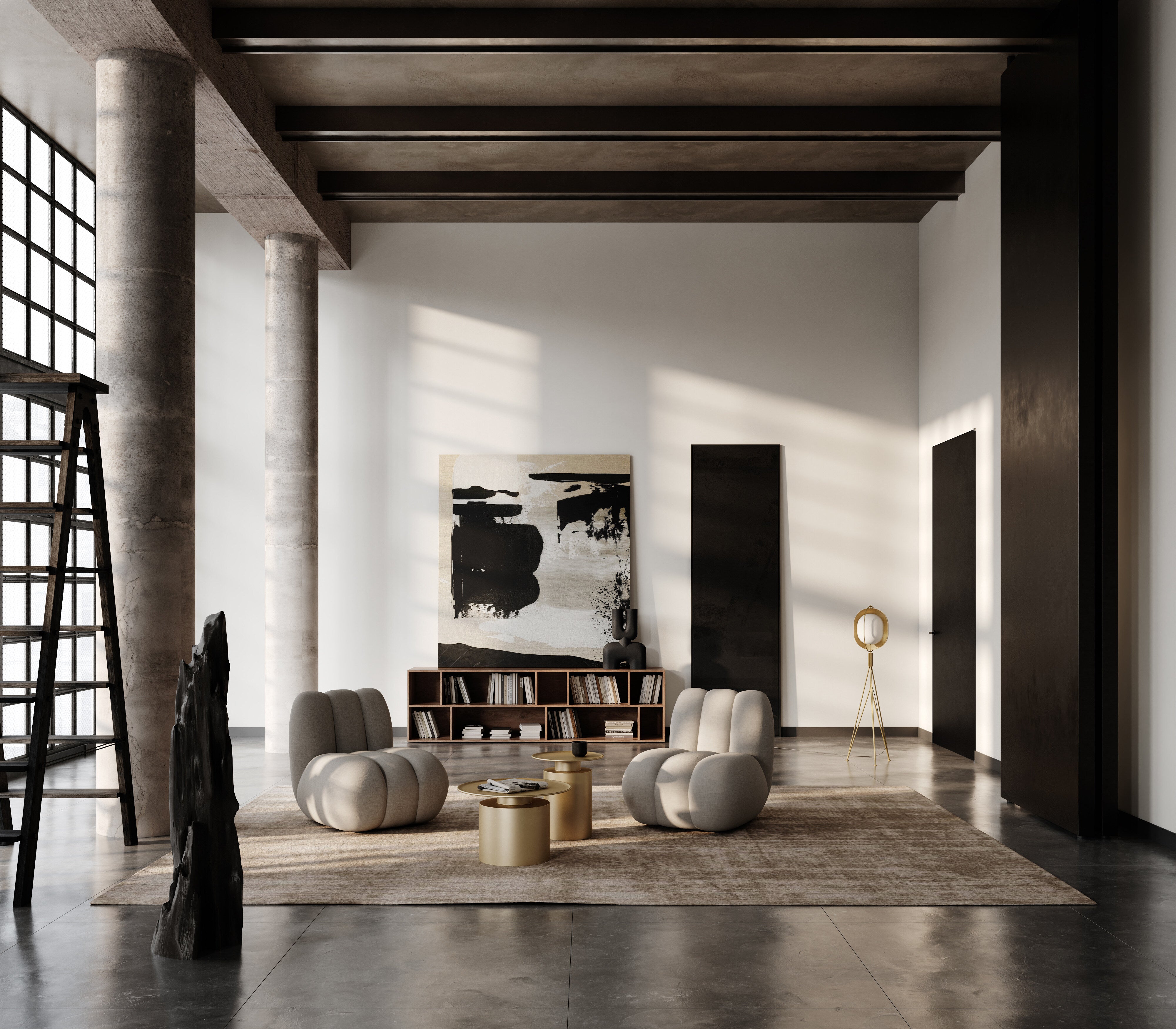 101 Copenhagen - Toe Chair - Taupe - Lounge Chair