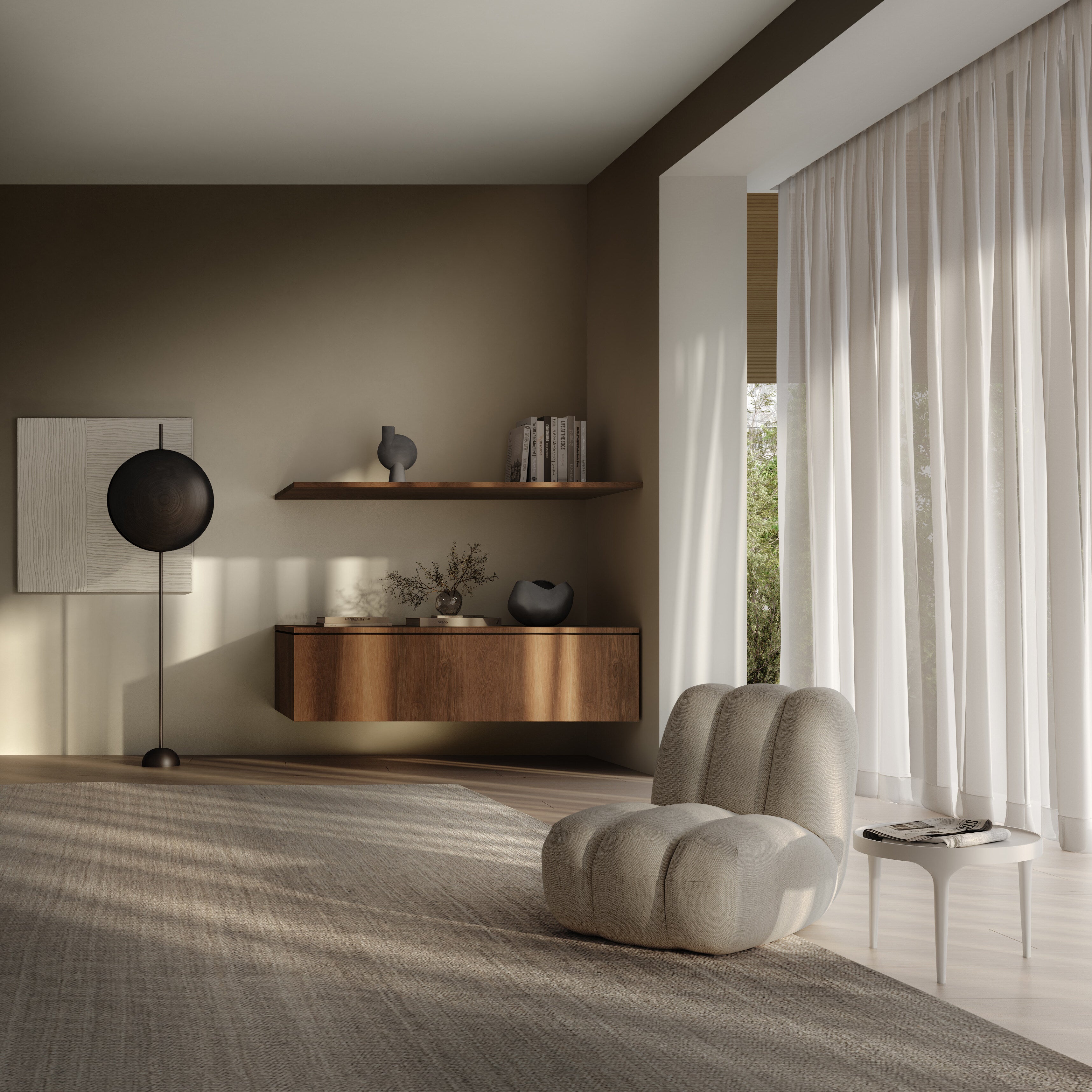 101 Copenhagen - Toe Chair - Linen - Lounge Chair