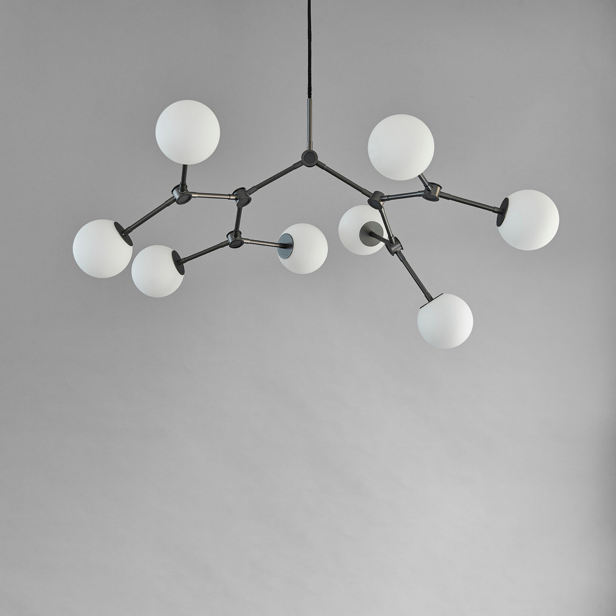 101 Copenhagen - Drop Chandelier Bulp, Mini - Grey (5m) - Chandelier