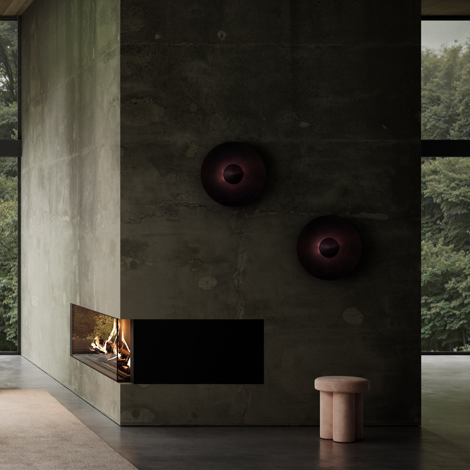 101 Copenhagen - Big Foot Stool - Nubuck - Stool