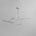 101 Copenhagen - Ghost Chandelier, Big - Chrome - Chandelier