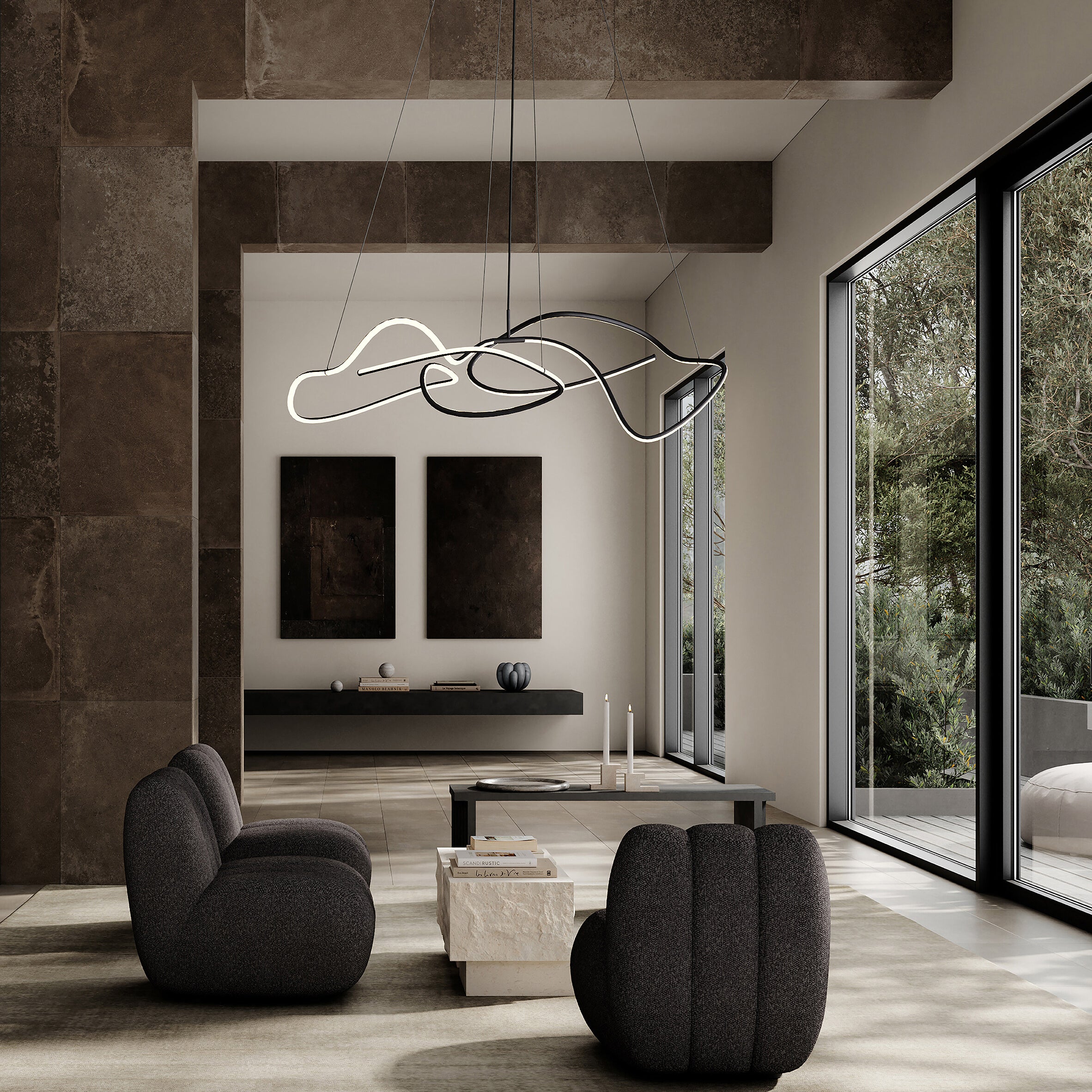 Bloom Vase, Petit - Dark Grey