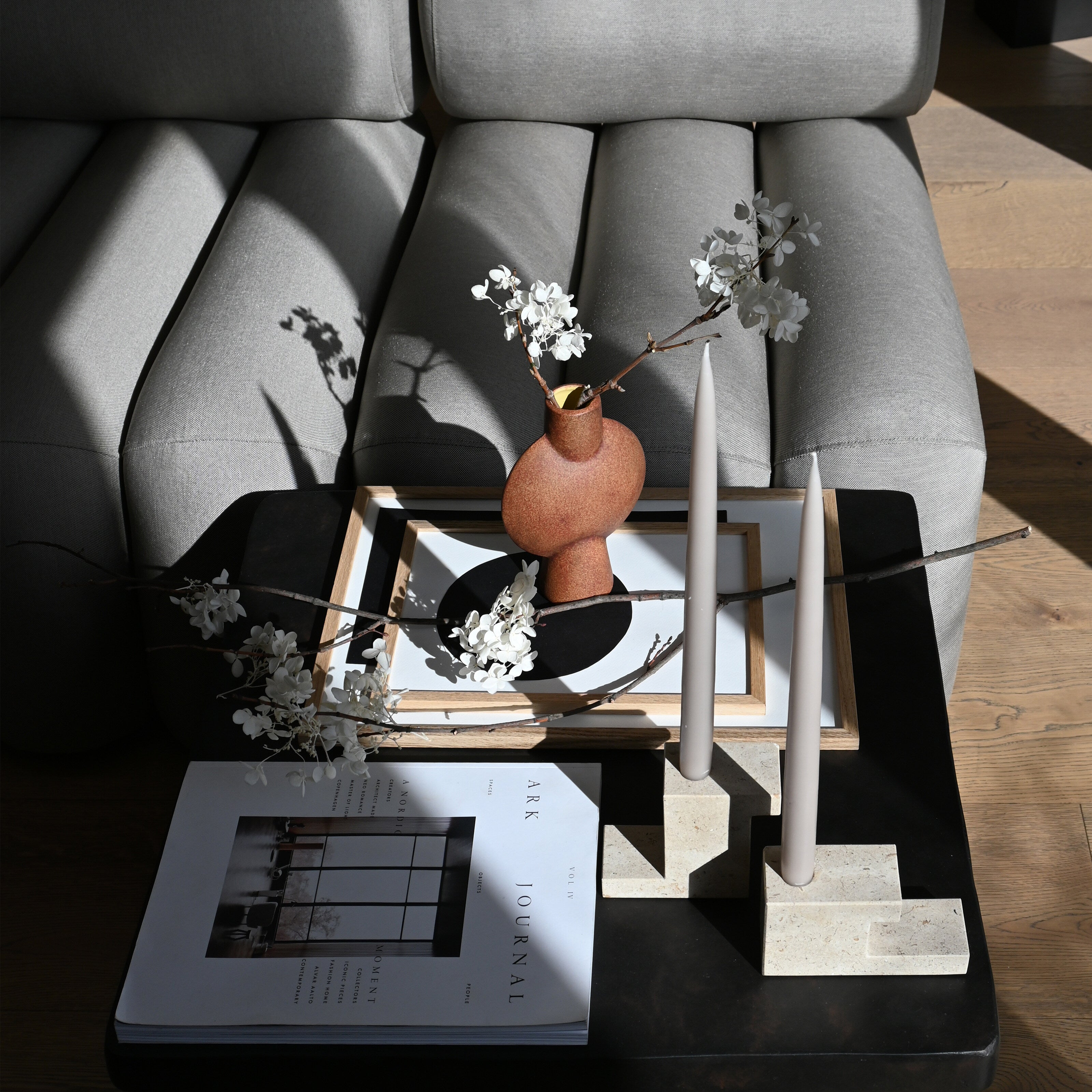 Sphere Vase Bubl, Mini - Terracotta