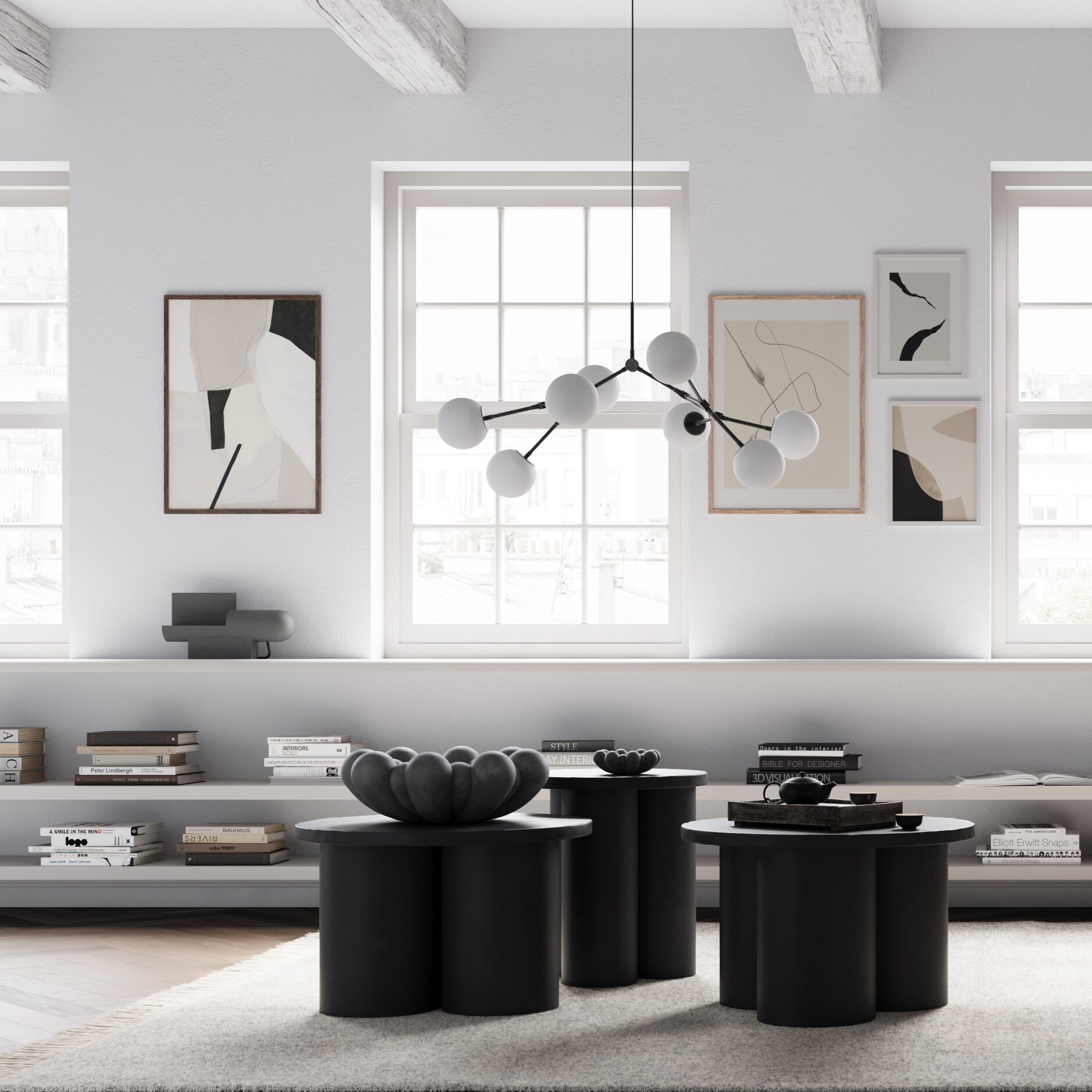 Bloom Tray, Big - Dark Grey