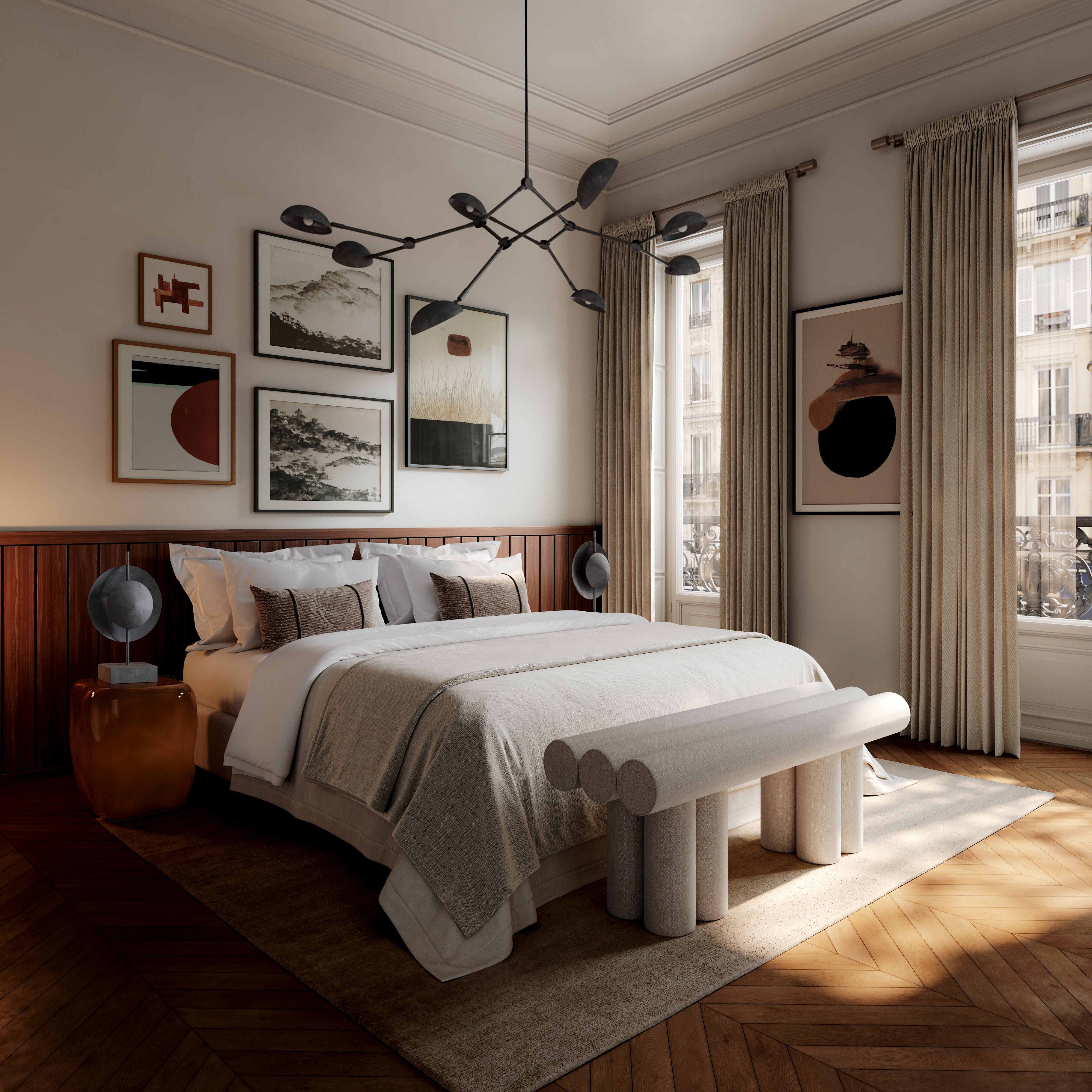 101 Copenhagen - Drop Chandelier - Oxidized - Chandelier